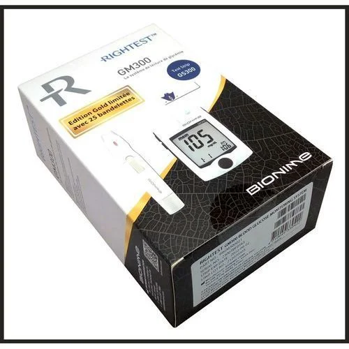 جهاز قياس السكرBionime APPAREIL DE LECTURE GLYCEMIE GM300 EDITION GOLD LIMITEE AVEC 25 BANDELETTES