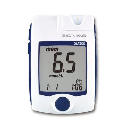 جهاز قياس السكرBionime APPAREIL DE LECTURE GLYCEMIE GM300 EDITION GOLD LIMITEE AVEC 25 BANDELETTES