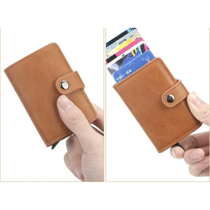Portefeuille Miniwallet anti détournement de données des cartes RFID