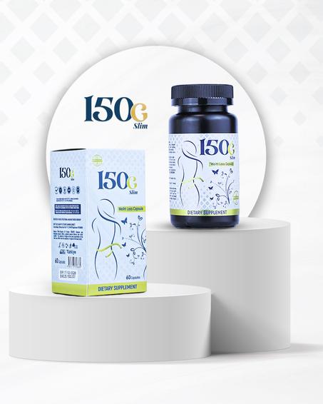 حبوب التنحيف التركية 150G SLIM الطبيعية — حل فعال وآمن لفقدان الوزن