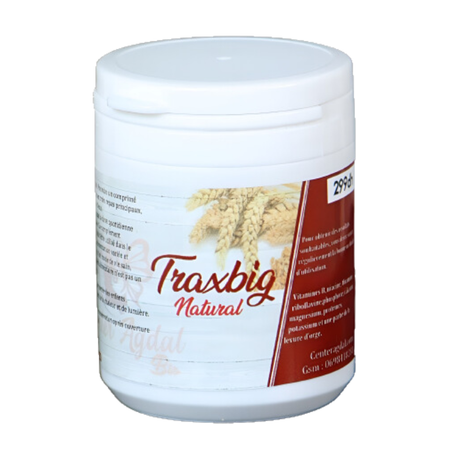 مكمل غذائي لزيادة الوزن و تطويل الشعر TRAXBIG