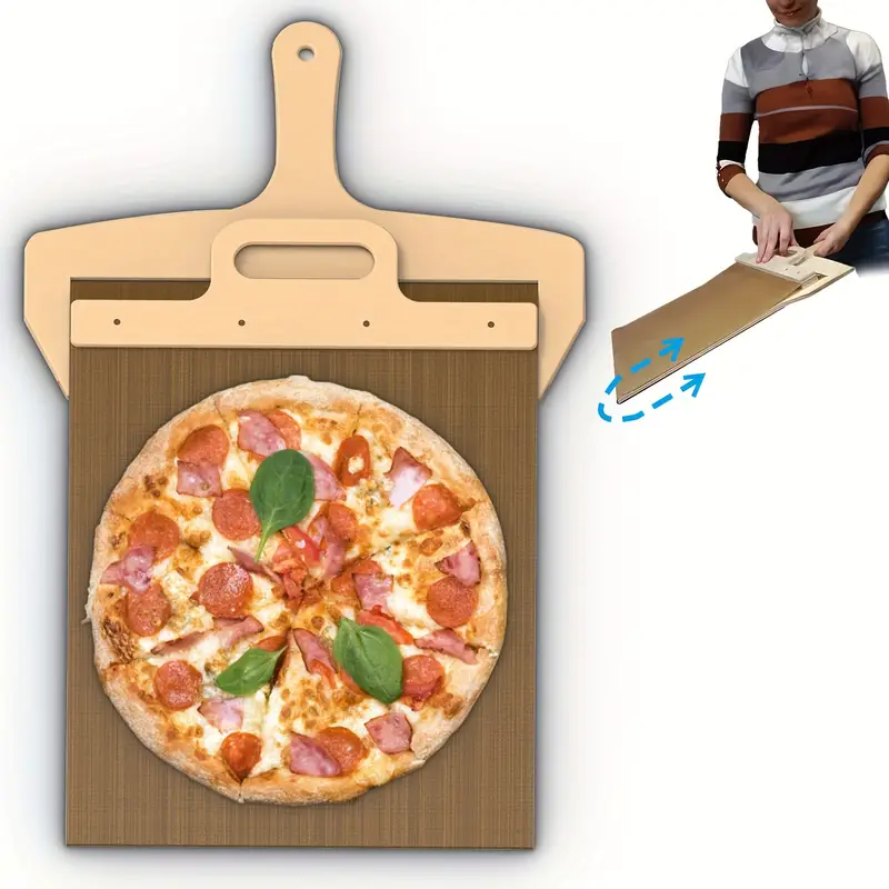 مجرفة البيتزا المنزلقة|Pelle à Pizza coulissante