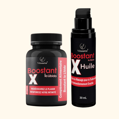 Boostant X Complément alimentaire et huile