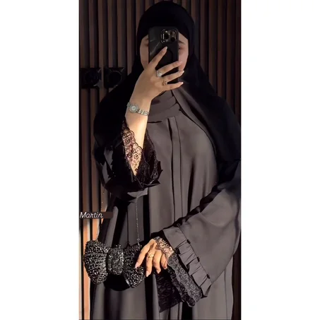 •Abaya Black 🖤