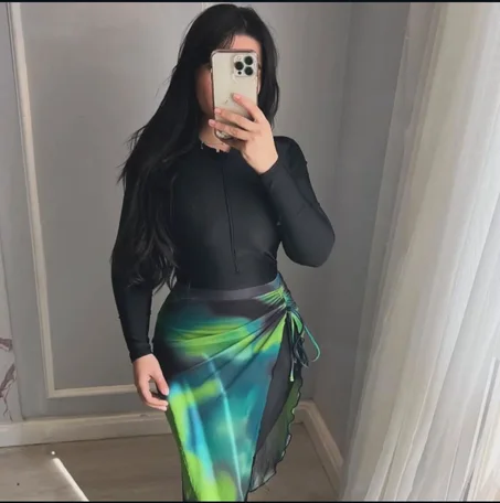 ازرق 🩵  اخضر 💚  الوردي 🩷 BOURKINI
