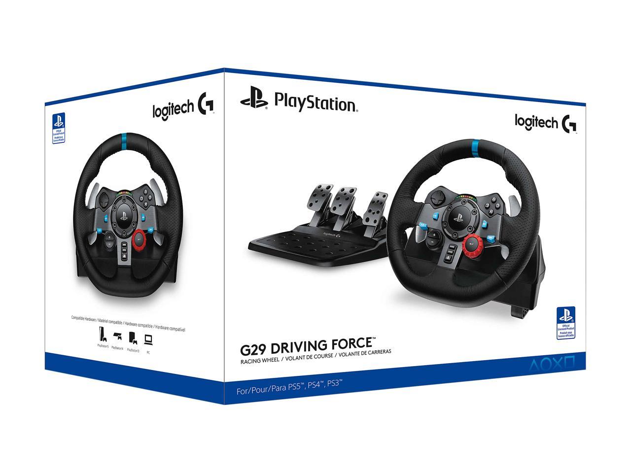 Volante Driving Force G29 PS3 PS4 - Logitech com o Melhor Preço é