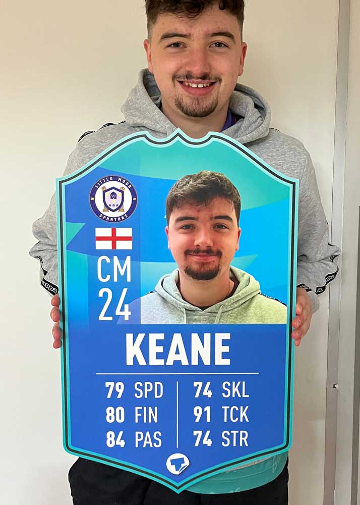 Personalized FIFA 22 TOTY FUT Card Rare