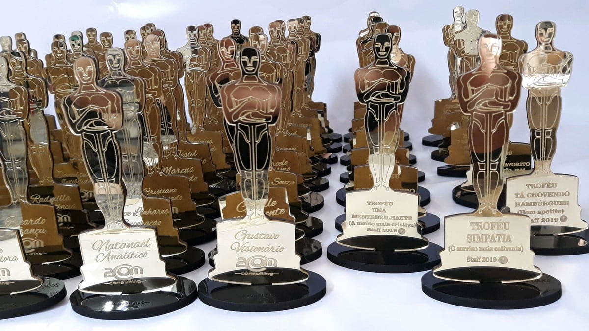 Souvenir de figurine Oscar pour diverses occasions