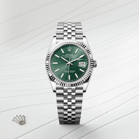 Rolex Datejust Verte – L’élégance qui se démarque