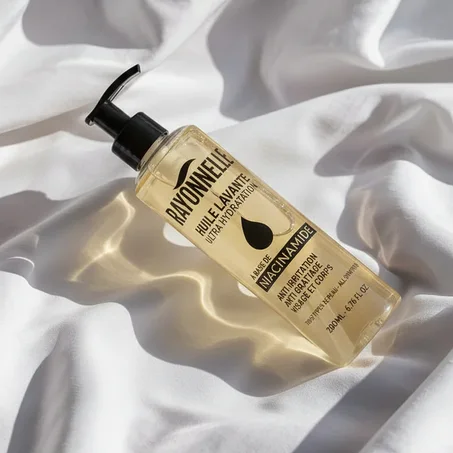 زيت منظّف لطيف ومغذٍ بالنياسيناميد