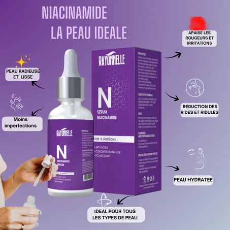 - سيروم النياسيناميد -وداعا الحبوب و المسام الواسعة والبقع