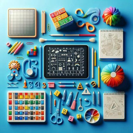 أدوات والعاب تعليمية