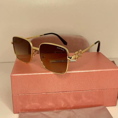 MIU MIU Bold Gold
