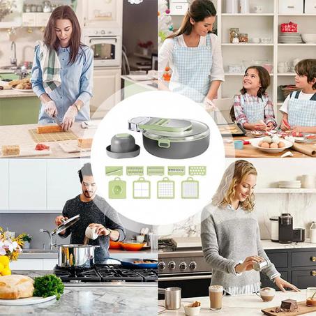 Vegetable chopper قطاعة خضروات متعددة الشفرات ومتعددة الوظائفVegetable chopper قطاعة خضروات متعددة الشفرات ومتعددة الوظائف