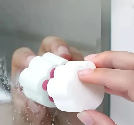 Éponge nettoyage miroirs