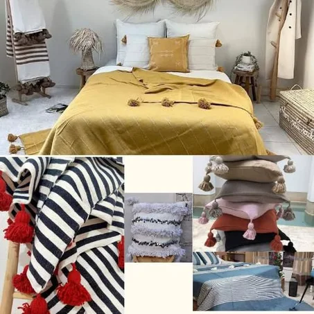 أغطية يدوية الصنع