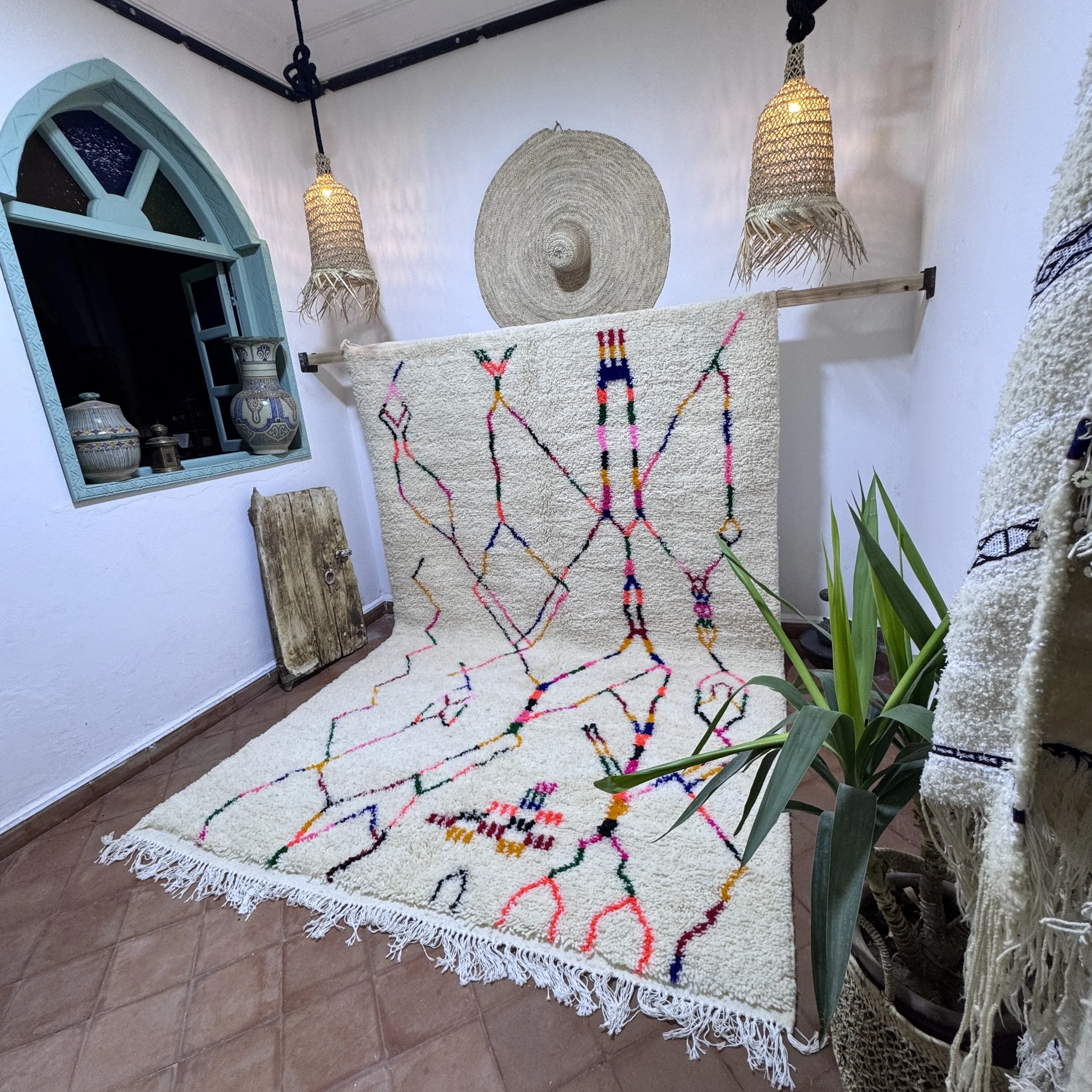 3mx2mزربية صوف بلدي