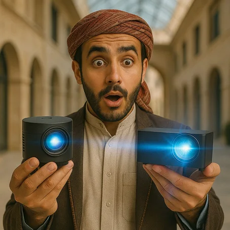 اصغر بروجكتر في العالم ذكي جودة عالية جدا ضمان سنة كاملة