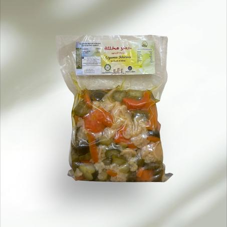 خضر مخللة بزيت الزيتون  500g