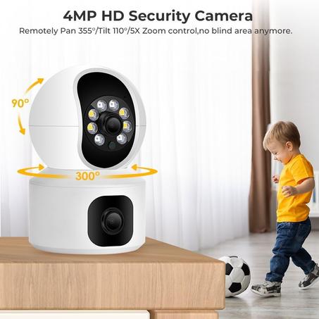 Smart Indoor Double Camera