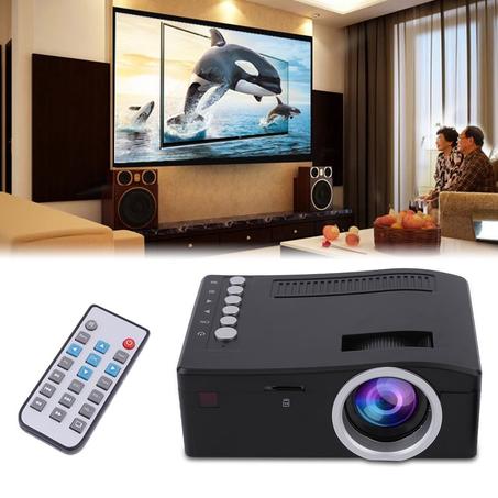 Mini projecteur vidéo LED UC18 portable Home Cinéma