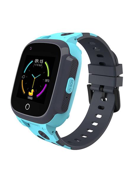 ساعة ذكية للأطفال من بورودو 4G مع مكالمات فيديو، أزرق