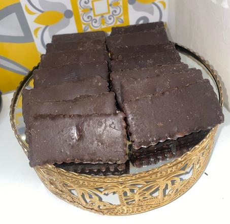 Sable Au Chocolat Noir Fourre Au Citron