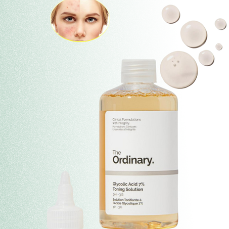 حمض الكليكوليك للعناية بالبشرة