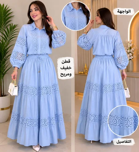 إطلالة كاجوال أنيقة بفستان مزهر