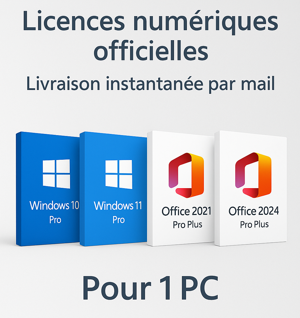 🔑 Windows & Office Professionnels – Pour 1 PC category-2