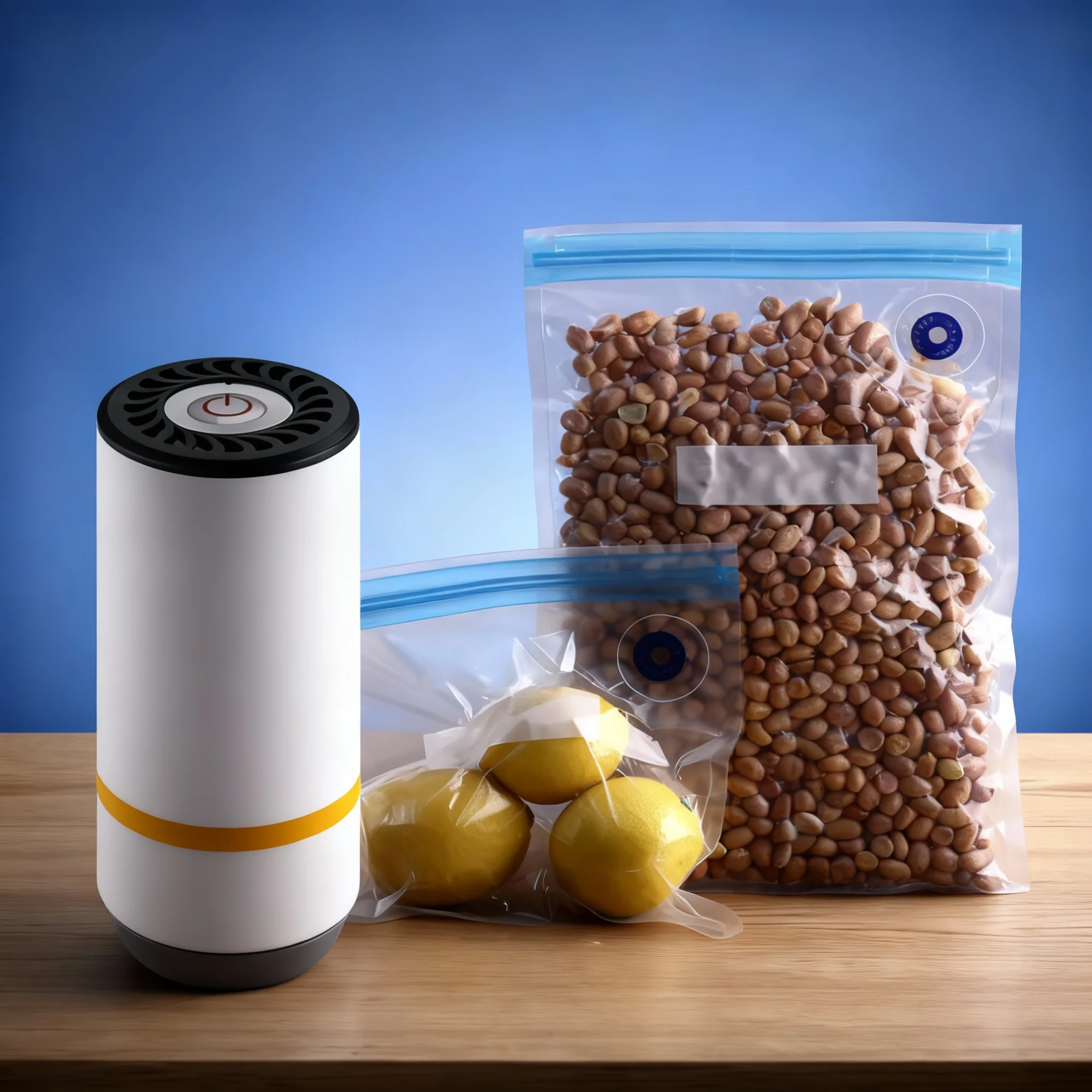 جهاز تفريغ الهواء من الأكياس الكهربائي المحمول