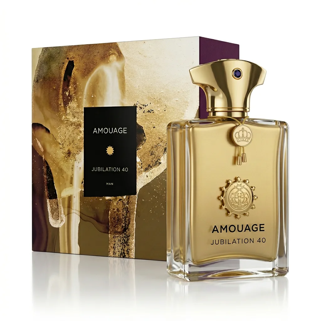 Amouage Jubilation 40 Man 100ml | Parfum Homme Oriental & Boisé - Édition Exclusive