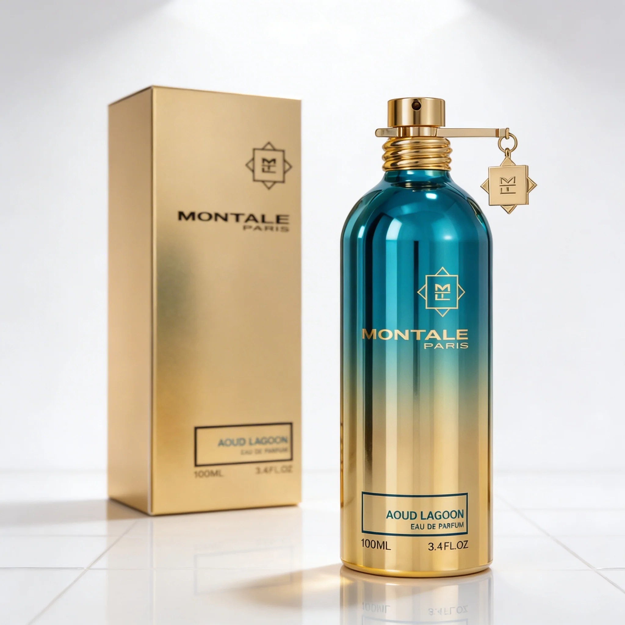 Montale Aoud Lagoon Unisex Eau de Parfum 100ml – Parfum Unisexe Floral Boisé au Maroc
