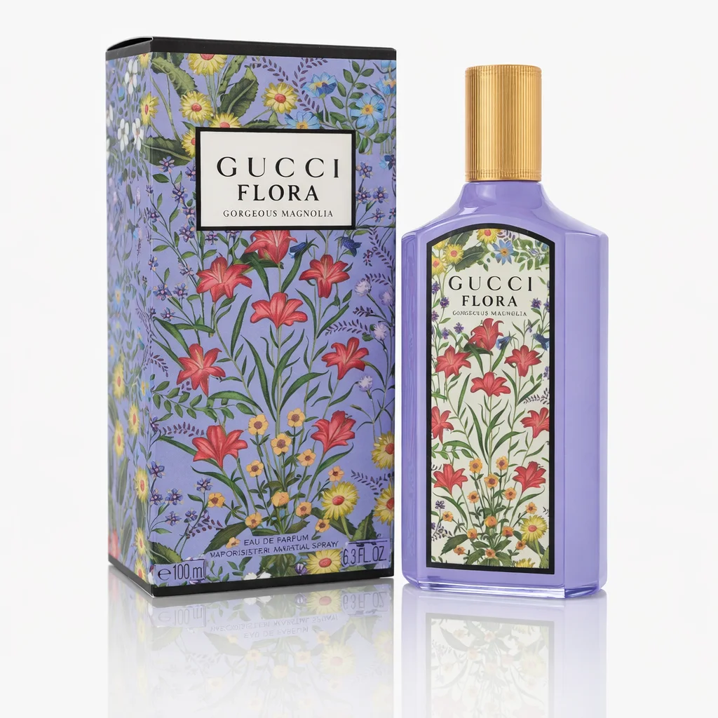 🖤 GUCCI FLORA GORGEOUS MAGNOLIA EAU DE PARFUM 100ml