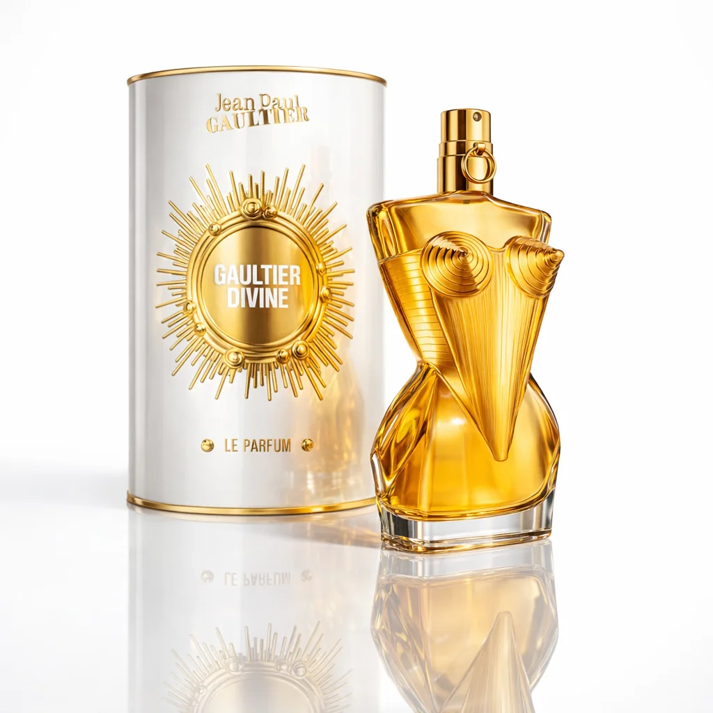 Jean Paul Gaultier DIVINE Le Parfum | عطر : أنوثة شمسية وفخامة مطلقة (Parfum Femme Solaire Maroc 100ml )