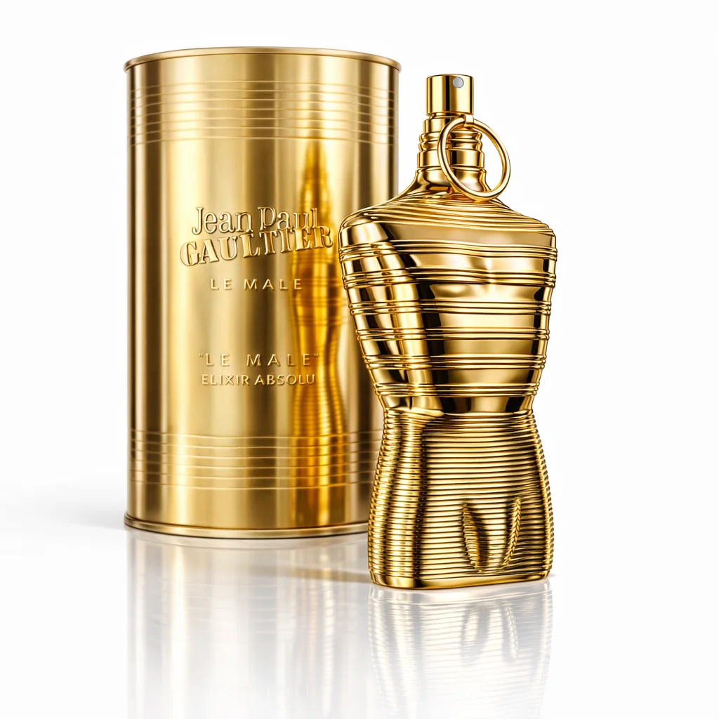 Jean Paul Gaultier Le Male ELIXIR | الذهب السائل: عطر الإغراء والفخامة المطلقة (Parfum Homme Luxe Maroc)