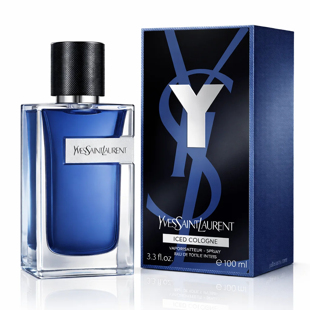 Yves Saint Laurent Y Iced Cologne | عطر الانتعاش الجليدي والجاذبية للرجال (Parfum Homme Frais Maroc)