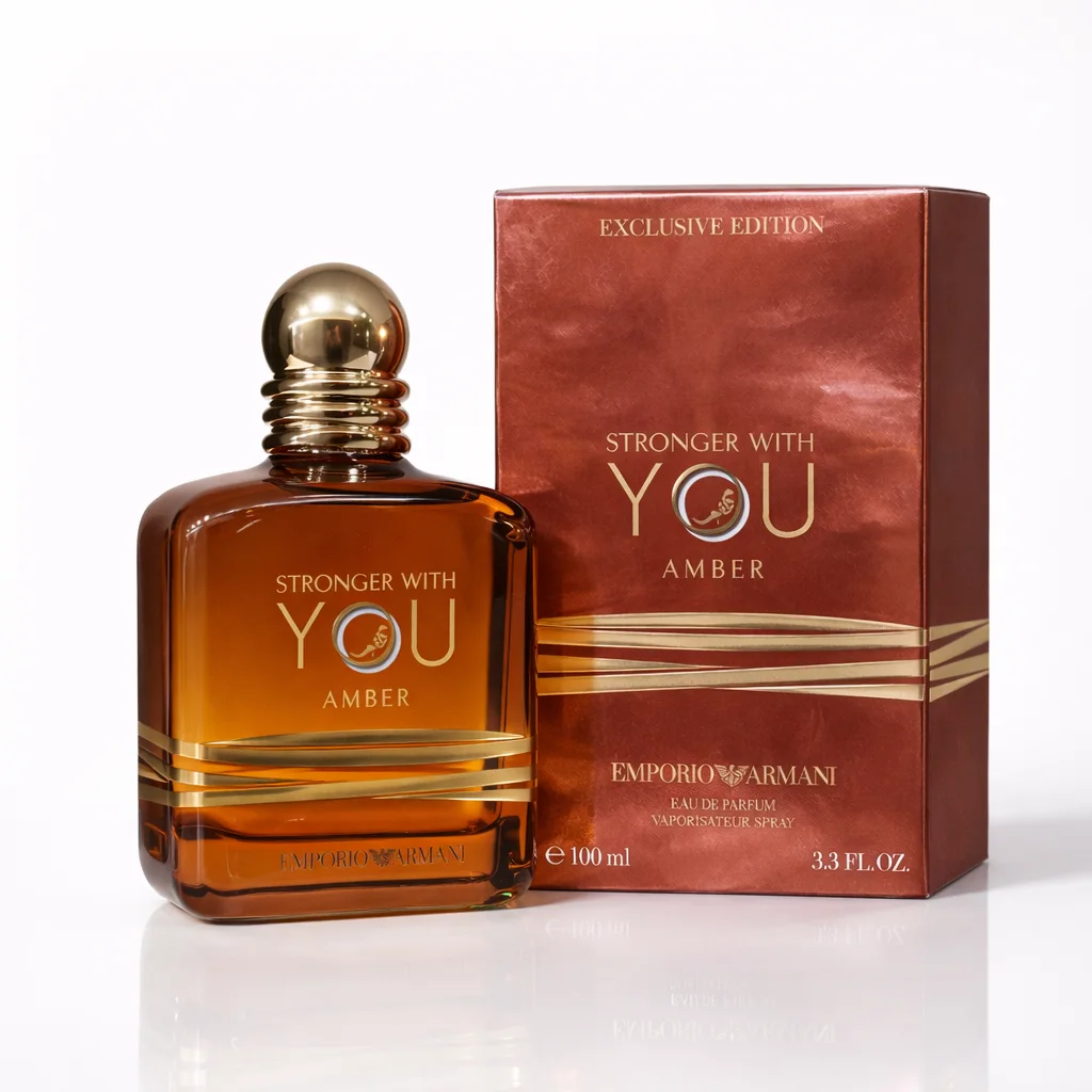 Emporio Armani Stronger With You AMBER (Exclusive) | عطر الدفء والجاذبية الشرقية (Parfum Homme Oriental Maroc)