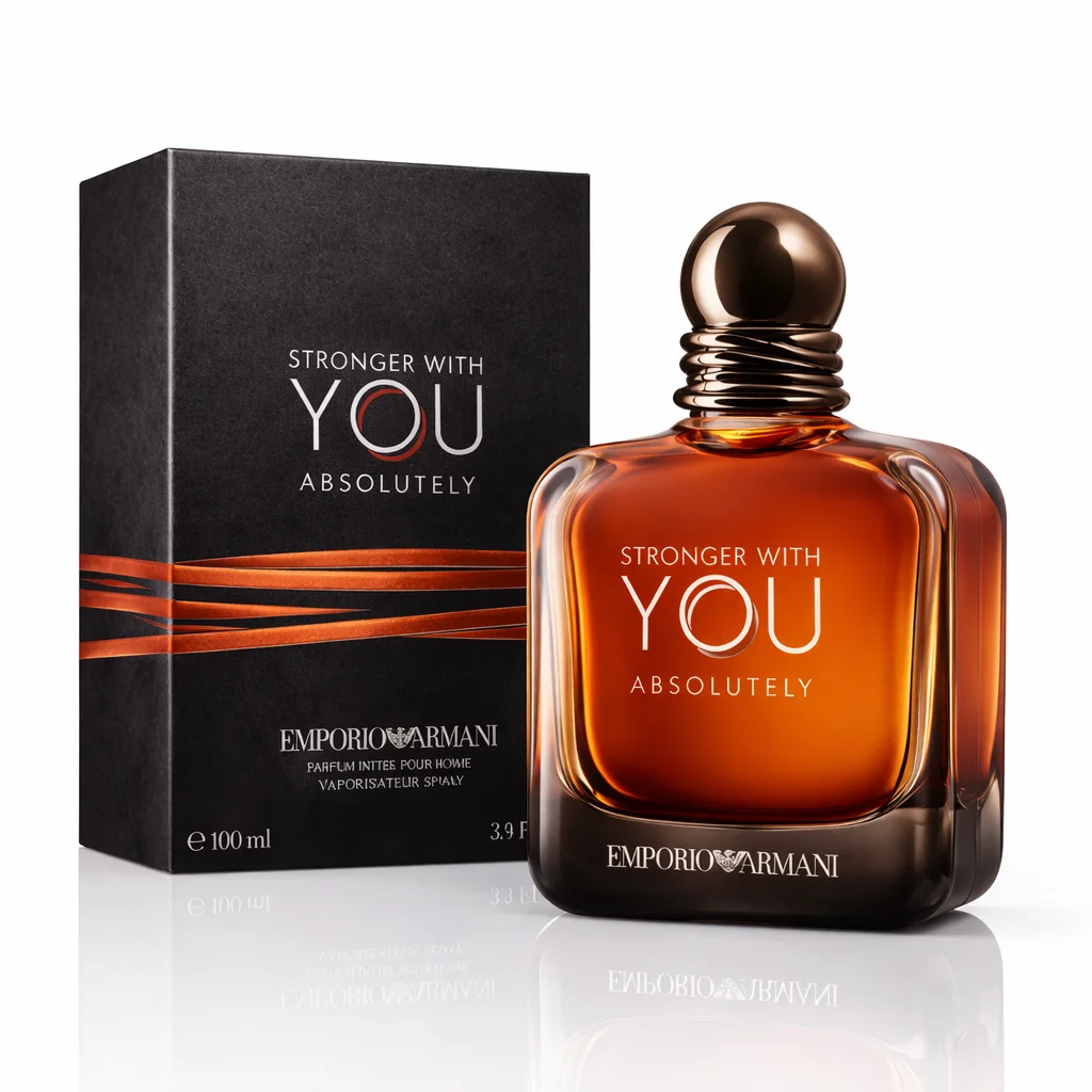 Emporio Armani Stronger With You ABSOLUTELY | عطر الهيبة والرجولة المطلقة (Parfum Homme Nuit Maroc)