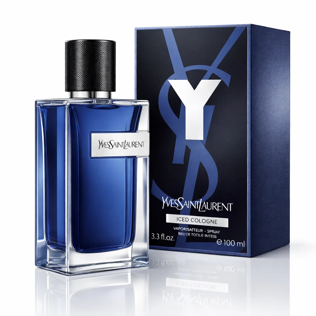 Yves Saint Laurent Y Iced Cologne | عطر الانتعاش الجليدي والجاذبية للرجال (Parfum Homme Frais Maroc)