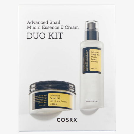 DUO KIT COSRX ADVANCED SNAIL ALL IN ONE - Mucin Essence & Cream