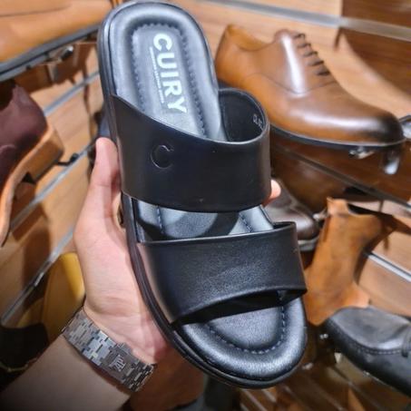 صندالة صيفية مصنوعة من الجلد الفاسي الأصيل