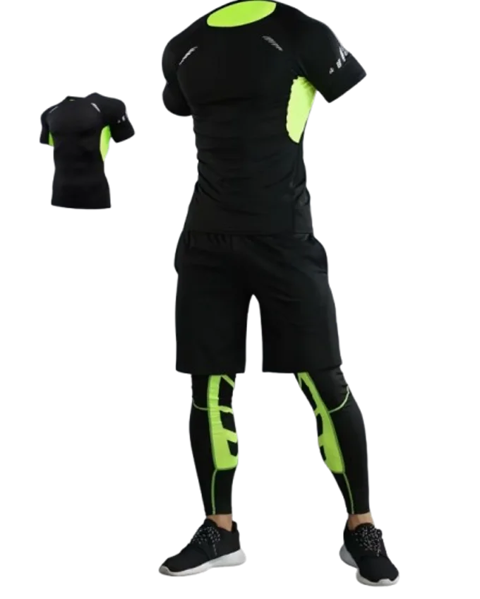 Conjunto Deportivo Compresión Ergonómico Hombre