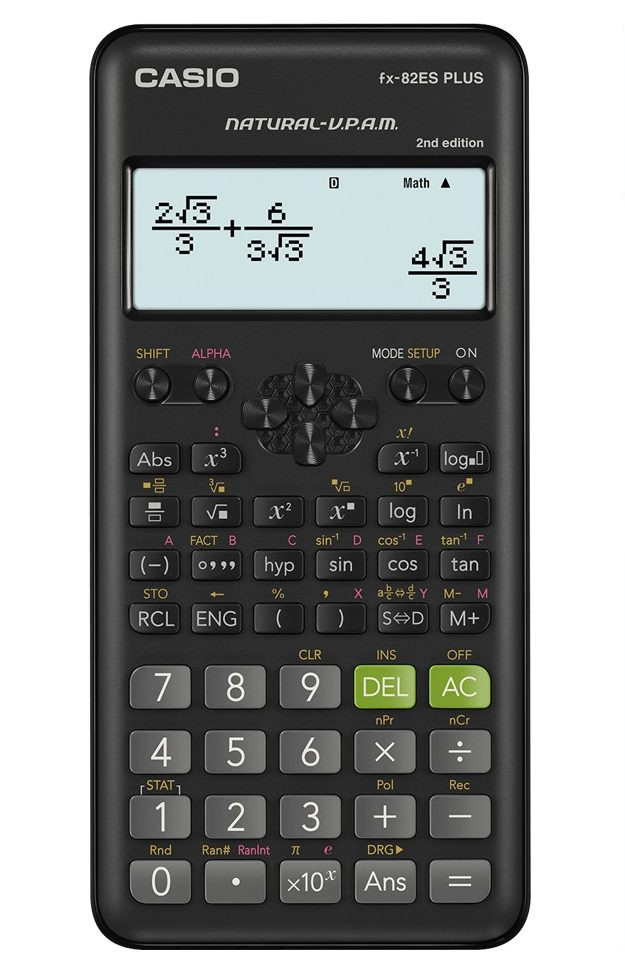 Calculatrice scientifique Casio FX-82ES PLUS-2