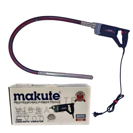 هزاز خرسانة كهربائي بقوة 800 واط، 220 فولت  vibrateur de béton électrique makute