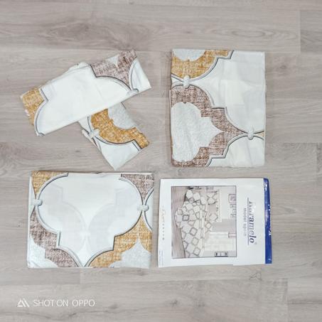 غطاء السرير مكون من 3 بياس