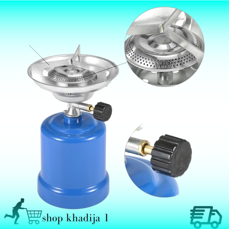 موقد صغير لخرطوشة الغاز 190 جرام موقد غاز للتخييم والنزهات