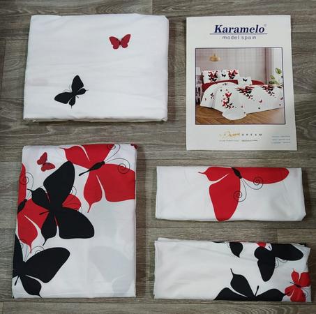 غطاء السرير مكون من 3 بياس