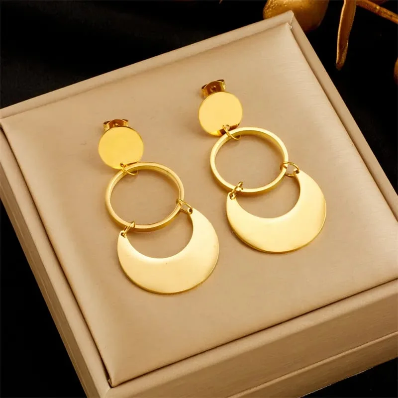 Boucles D'oreilles - Rond