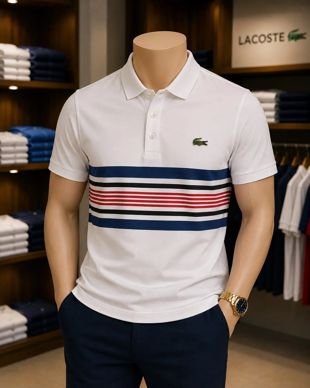 Polo Homme —  (Style Lacoste)
